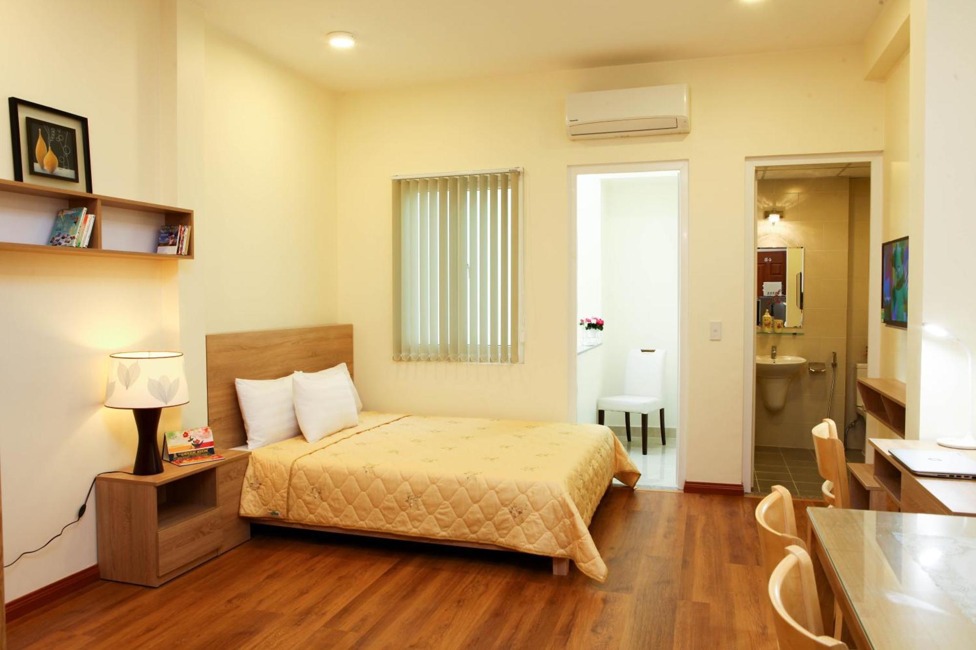 The Green View V Hotel & Serviced Apartment Ho-Chi-Minh-Stadt Exterior foto